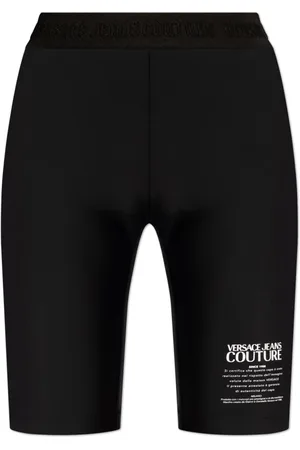 VERSACE Femme, Sport, Noir, Taille: 36 FR Shorts de sport