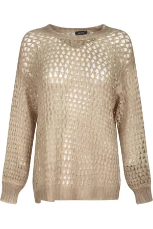 AVANT TOI Femme, Pulls, Brun, Taille: 38 FR Pull Marron Collection