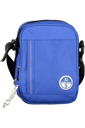 North Sails Homme, Sacs, Bleu, Taille: ONE Size Sac à Bandoulière Bleu avec Sangle Réglable