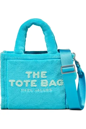 Marc Jacobs Femme, Sacs, Bleu, Taille: ONE Size Sac Fourre-Tout avec Logo Terry