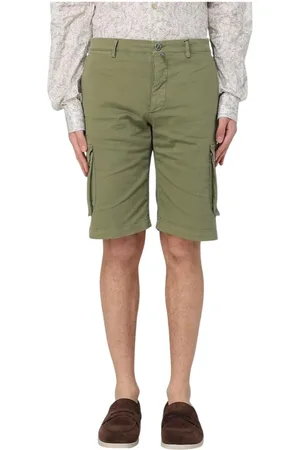 Kiton Homme, Shorts, Vert, Taille: W38 Pantalon de laine slim-fit de luxe