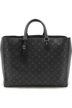 LOUIS VUITTON Homme, Pre-owned, Noir, Taille: ONE Size Pre-owned Toile cabas
