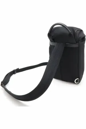 Burberry Femme, Pre-owned, Noir, Taille: ONE Size Pre-owned Tissu sacs-bandouliere