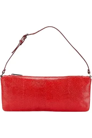 VALENTINO Femme, Pre-owned, Rouge, Taille: ONE Size Pre-owned Cuir sacs-ports-paule