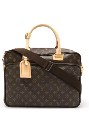 LOUIS VUITTON Femme, Pre-owned, Brun, Taille: ONE Size Pre-owned Toile sacoches-mallettes