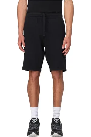 Stone Island Homme, Shorts, Noir, Taille: 2XL Shorts noirs décontractés