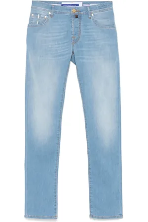 Jacob Cohen Homme, Jeans, Bleu, Taille: W34 Jean bleu clair à boutons