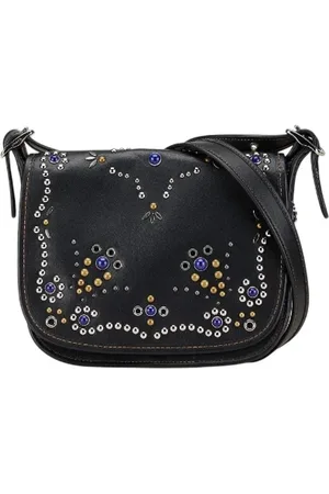 Coach Femme, Pre-owned, Noir, Taille: ONE Size Pre-owned Cuir sacs-bandouliere