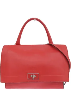 Givenchy Femme, Pre-owned, Rouge, Taille: ONE Size Pre-owned Cuir sacs-main