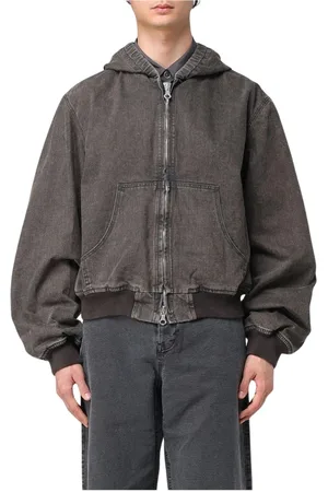 OUR LEGACY Homme, Vestes, Noir, Taille: S Veste en Denim à Capuche Noire