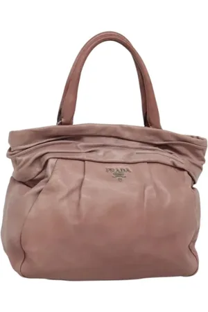Prada Femme, Pre-owned, Rose, Taille: ONE Size Pre-owned Cuir sacs-main