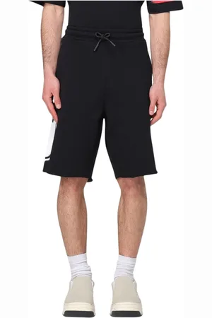 DISCLAIMER Homme, Shorts, Noir, Taille: M Shorts à Imprimé Graphique pour Homme