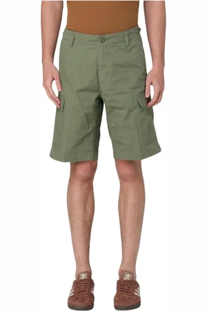 Carhartt Homme, Shorts, Vert, Taille: W29 Shorts Cargo Beige Polyvalents Élégants