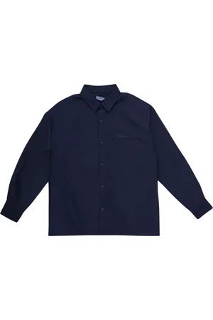 Champion Homme, Chemises, Bleu, Taille: XL Édition Noire Chemise Bleue
