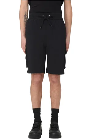 Moose Knuckles Homme, Shorts, Noir, Taille: L Short Cargo à Taille à Cordon pour Homme