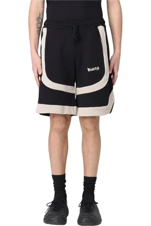 DISCLAIMER Homme, Shorts, Noir, Taille: L Athletic Panelled Shorts