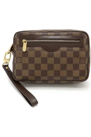 LOUIS VUITTON Femme, Pre-owned, Brun, Taille: ONE Size Pre-owned Toile sacs-main