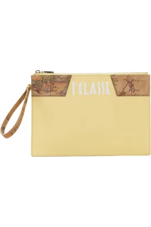 ALVIERO MARTINI 1A CLASSE Femme, Sacs, Jaune, Taille: ONE Size Pochette Geo Mirage Banane