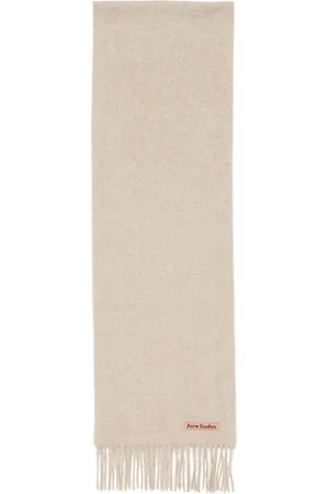 Acne Studios Unisex, Accessoires, , Taille: ONE Size Écharpe en Laine avec Franges