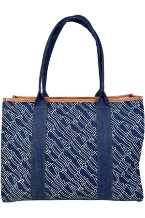 ALVIERO MARTINI 1A CLASSE Femme, Sacs, Bleu, Taille: ONE Size Sacs Flash Bleus avec Imprimé Géo