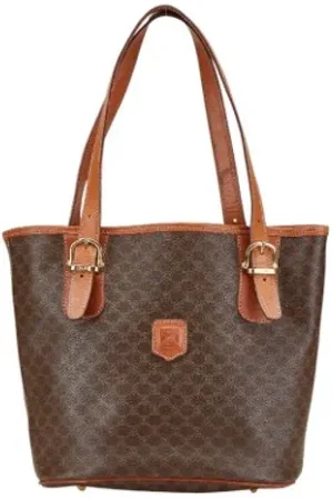 Céline Femme, Pre-owned, Brun, Taille: ONE Size Pre-owned Cuir sacs-celine