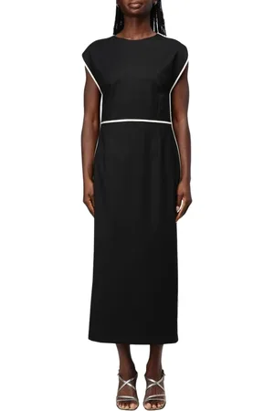 HUGO BOSS Femme, Robes, Noir, Taille: 38 FR Robe Élégante Noire Boss