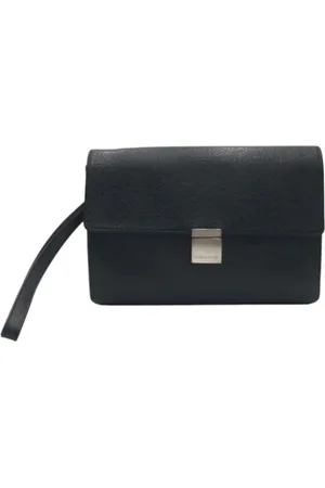 LOUIS VUITTON Homme, Pre-owned, Noir, Taille: ONE Size Pre-owned Cuir pochettes-minaudieres