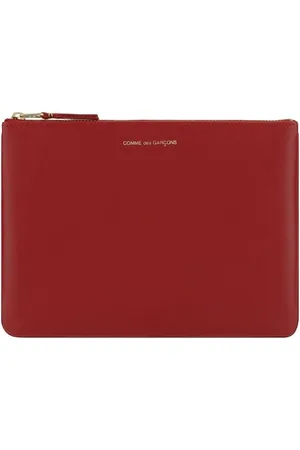 Comme des Garçons Homme, Accessoires, Rouge, Taille: ONE Size Ligne Cuir Classique Collection Mode