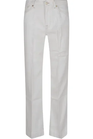 7 for all Mankind Femme, Jeans, Blanc, Taille: W24 Modern Dojo Tailorless Jeans