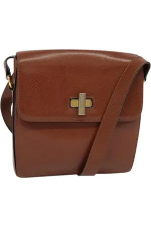 Céline Femme, Pre-owned, Brun, Taille: ONE Size Pre-owned Cuir sacs-celine
