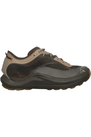 ROA Homme, Chaussures, Brun, Taille: 43 EU Baskets en Cuir Marron avec Semelle Vibram