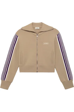 Autry Femme, Pulls, , Taille: 40 FR Veste en Tricot avec Bandes Rayées