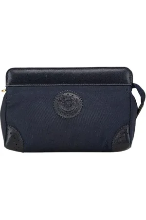 Fendi Femme, Pre-owned, Bleu, Taille: ONE Size Pre-owned Toile sacs-main
