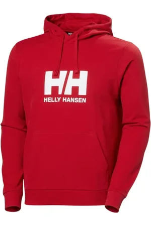 Helly Hansen Homme, Sweatshirts et sweats à capuche, Rouge, Taille: L Sweat à capuche en coton biologique, design polyvalent