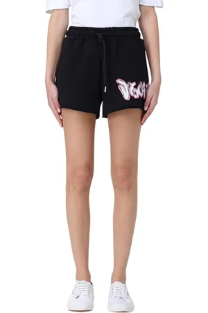 DISCLAIMER Femme, Shorts, Noir, Taille: 36 FR Shorts Élégants à la Menthe