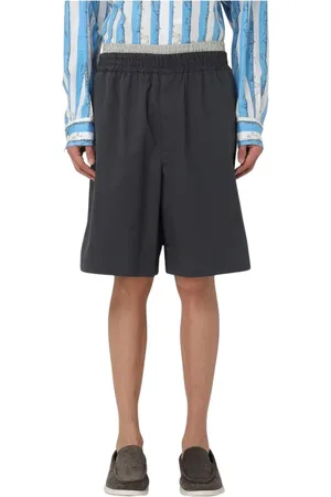 Bottega Veneta Homme, Shorts, Noir, Taille: M Shorts Casual Charbon Élégants Homme