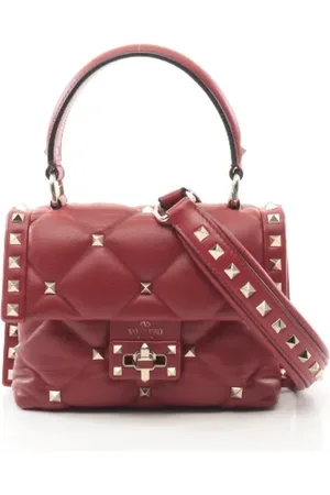 VALENTINO Femme, Pre-owned, Brun, Taille: ONE Size Pre-owned Cuir sacs-main