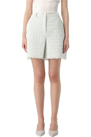 Karl Lagerfeld Femme, Shorts, Blanc, Taille: 36 FR Pantalon imprimé multicolore avec design chic