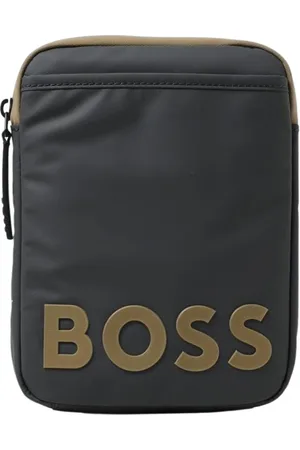 HUGO BOSS Homme, Sacs, Gris, Taille: ONE Size Sac de Voyage Gris à Bandoulière
