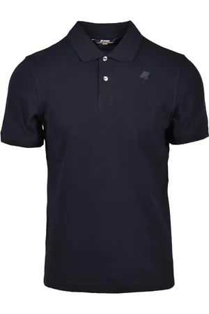 K-Way Homme, Tops, Bleu, Taille: L Polo en Coton et Élasthanne