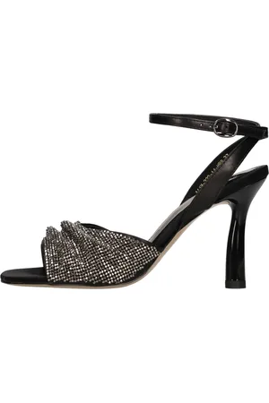 Emanuélle vee Femme, Chaussures, Noir, Taille: 37 EU Sandales Noires
