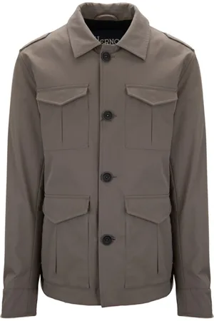 HERNO Homme, Vestes, Brun, Taille: L Veste homme à boutons