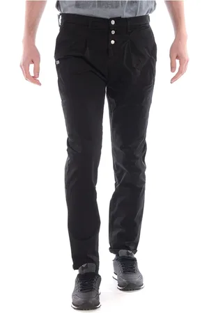 D.A. Daniele Alessandrini Homme, Pantalons, Noir, Taille: W34 Veste Noire Élégante