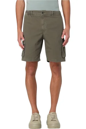 ECOALF Homme, Shorts, Vert, Taille: W32 Beige Cargo Shorts