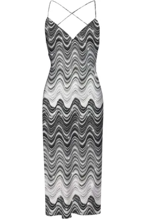 MC2 SAINT BARTH Femme, Robes, Multicolore, Taille: 42 FR Robe longue dans le style Sea Wave