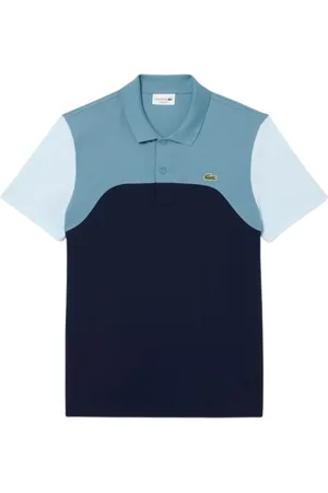 Lacoste Homme, Tops, Multicolore, Taille: M Polo à Blocs de Couleur