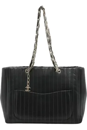 CHANEL Femme, Pre-owned, Noir, Taille: ONE Size Pre-owned Cuir sacs-chanel
