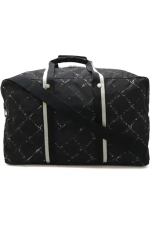 CHANEL Femme, Pre-owned, Noir, Taille: ONE Size Pre-owned Tissu sacs-chanel