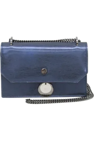 Jimmy Choo Femme, Pre-owned, Violet, Taille: ONE Size Pre-owned Cuir sacs-ports-paule