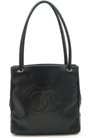 CHANEL Femme, Pre-owned, Noir, Taille: ONE Size Pre-owned Cuir sacs-ports-paule
